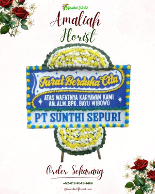 Papan Bunga Duka di Tanjung Medar